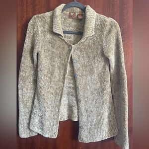 Women's Beige Sweater Cardigan